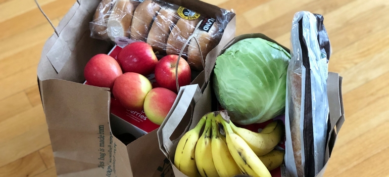 bag of groceries