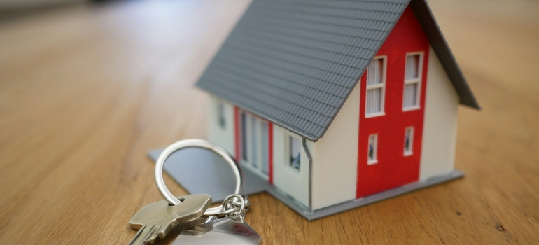 house and a key