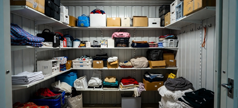 stored items