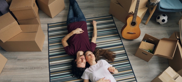 couple on the floor